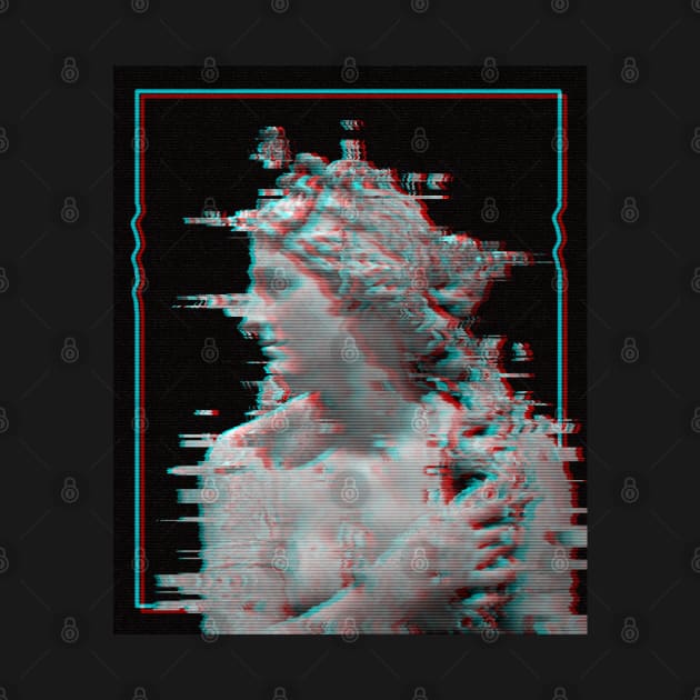 Glitch Statue by Hmus