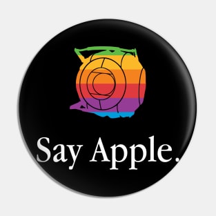 Say Apple Pin