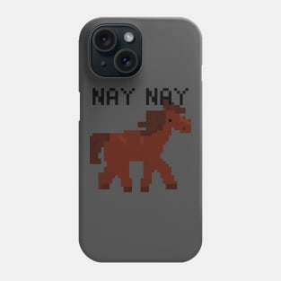 Dumb lookin pixel horse Phone Case