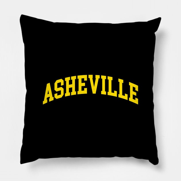 Asheville Pillow by monkeyflip