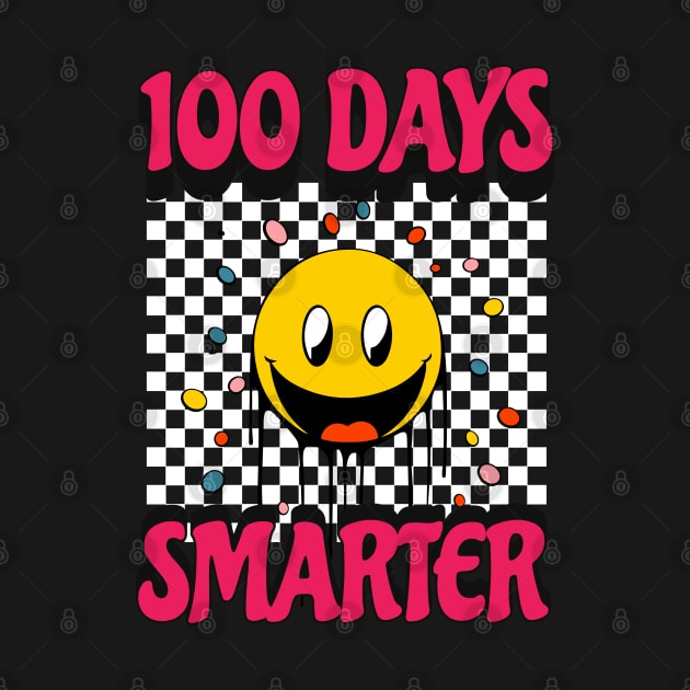 100 Days Smarter 100th Day Of School Kids Toddler by ELMADANI.ABA