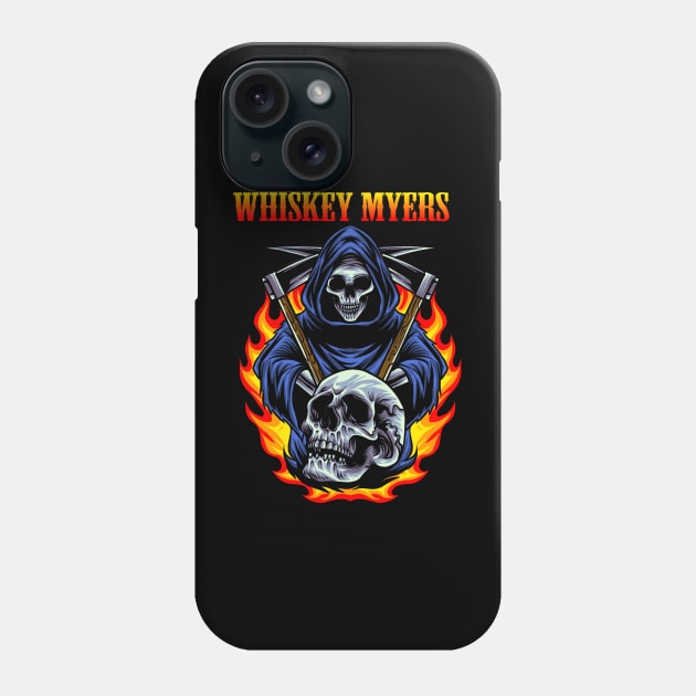 WHISKEY MYERS BAND Phone Case by Bronze Archer