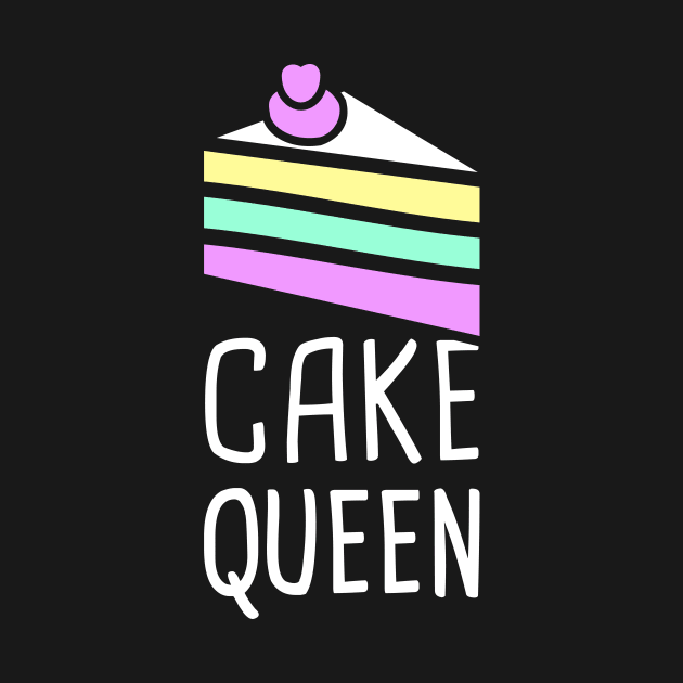 Cake Queen | Cute And Funny Baker Design by MeatMan