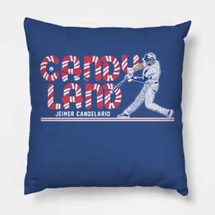 Jeimer Candelario Candy Land Pillow