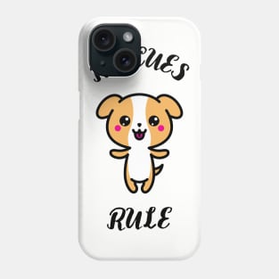 Kawaii Dog: Rescues Rule Phone Case