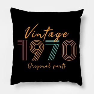 Vintage 1970 Shirt Pillow