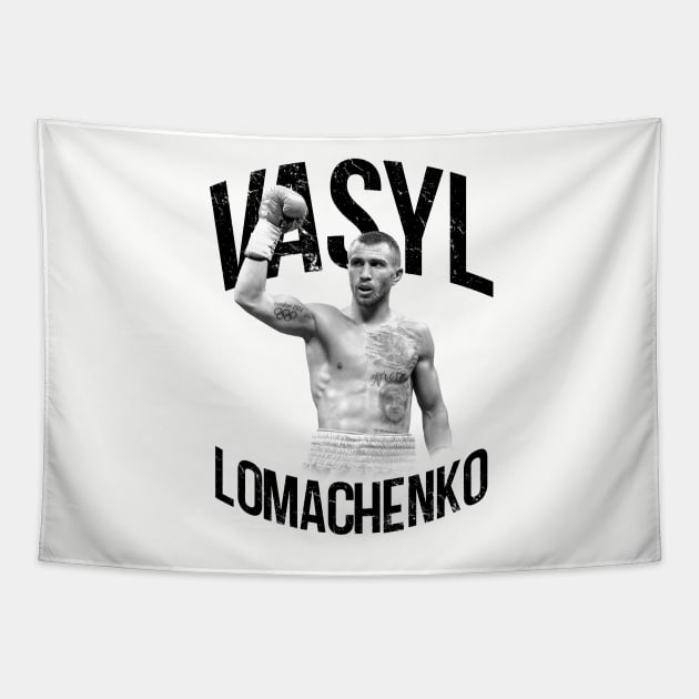 Vasyl Lomachenko Tapestry by enricoalonzo