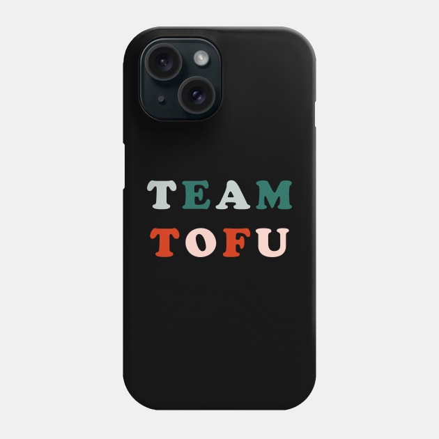 Team Tofu Phone Case by MZeeDesigns