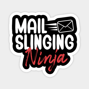 Mail slinging ninja Magnet