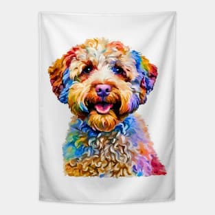 Pop-Art Lagotto Romagnolo Impressionism Tapestry