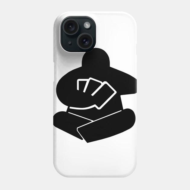 Card playing meeple Phone Case by Canderella