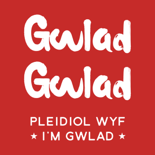 Wales national anthem — Hen Wlad Fy Nhadau T-Shirt
