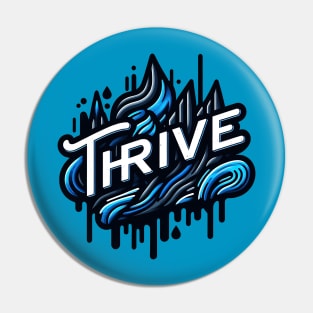 THRIVE - TYPOGRAPHY INSPIRATIONAL QUOTES Pin