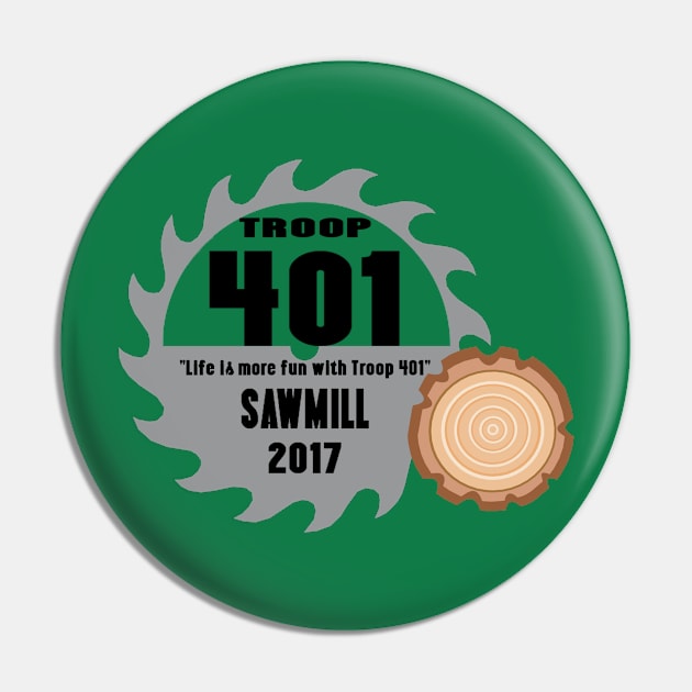 401 Camp Shirt Summer 2017 Pin by Troop401