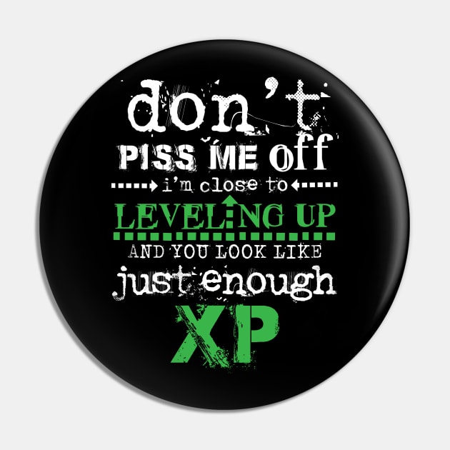 Just enough XP Pin by Values Tees