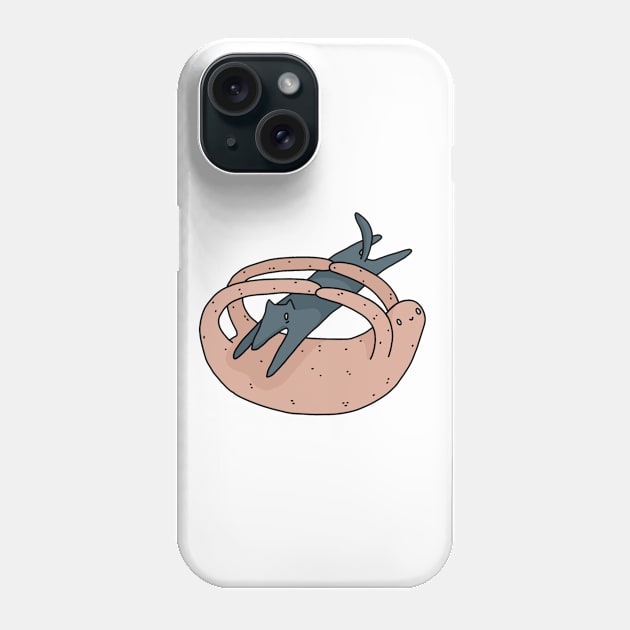 Puppy loop Phone Case by latifundija