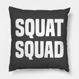 Squat Squad Pillow