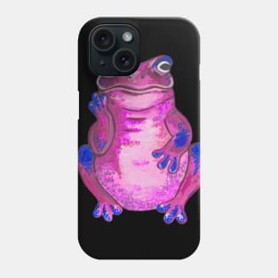 Big violet frog Phone Case