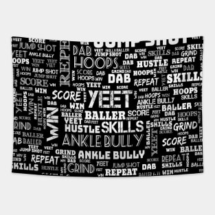 Ankle Bully Yeet Dab - Basketball Player Workout - Graphic Sports Fitness Athlete Saying Gift Tapestry