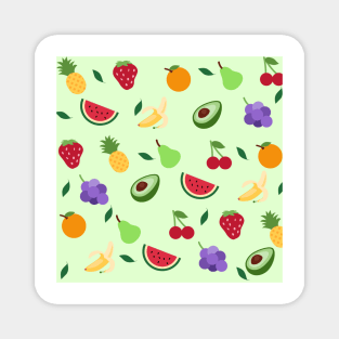 Fruits pattern Magnet