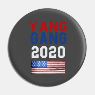 yang gang 2020 shirt Pin