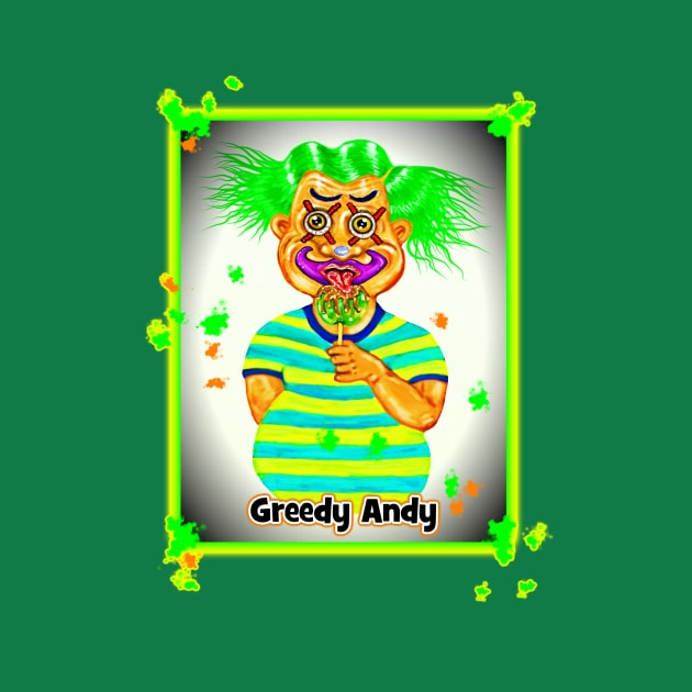 Bwilly Bwightt's Circus - Character - Greedy Andy by Bwilly74