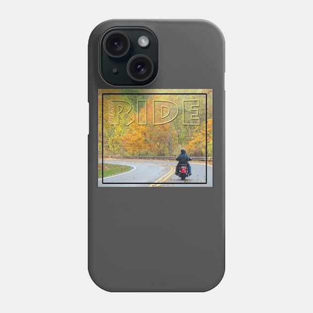 Motorcycles and Autumn Phone Case by killintime