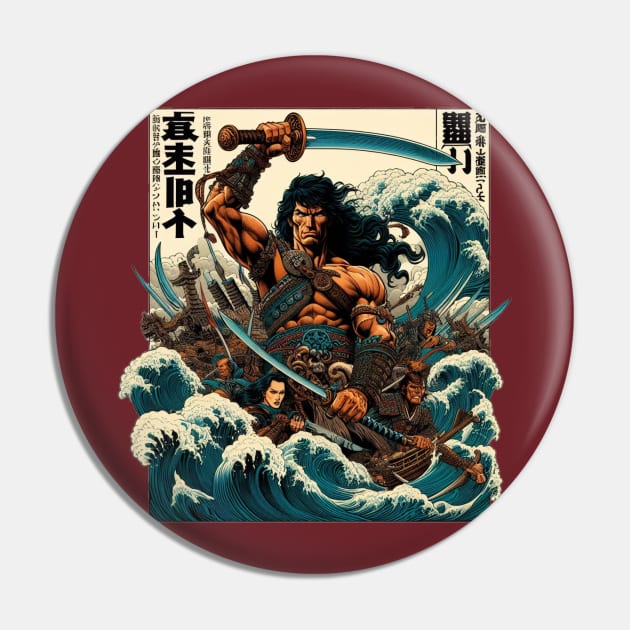 Conan Pin by Jason's Finery