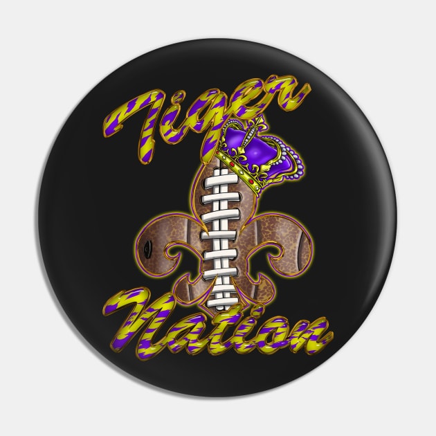 Tiger Nation Pin by Destro