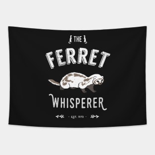 Ferret Whisperer Tapestry