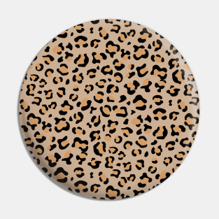 Leopard Print, Leopard Spots, Brown Leopard Pin