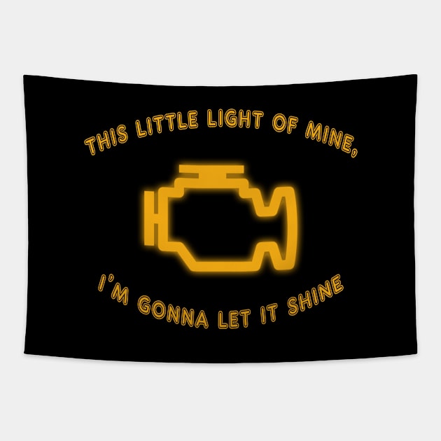 This Little Light Tapestry by PK Halford