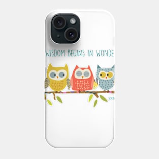 Wise old owls Phone Case