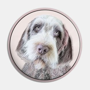 Wirehaired Pointing Griffon Pin