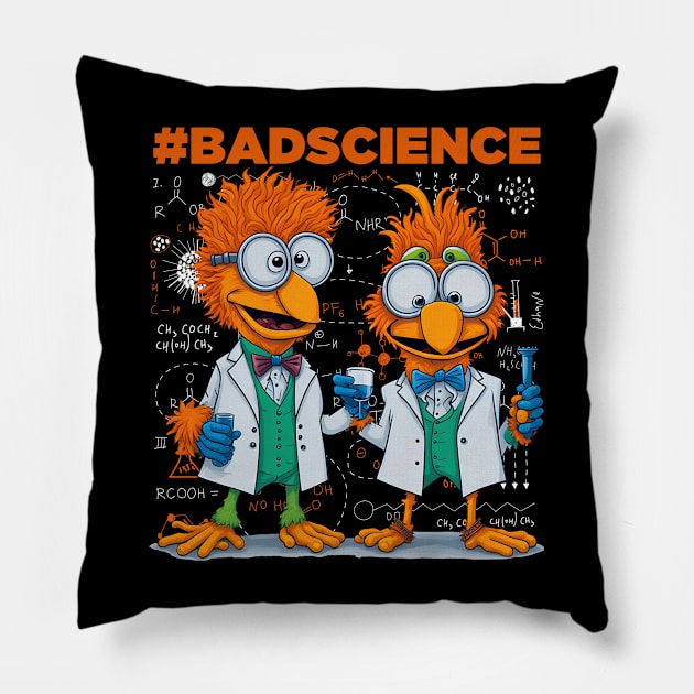 Muppets Science - Cartoon Animal Pillow by Warranty