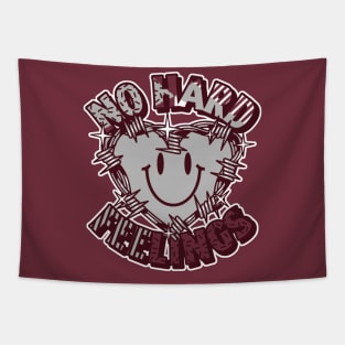 No Hard Feelings Dark Beetroot Tapestry