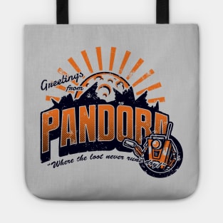 Greetings from Pandora! Tote