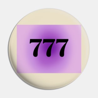 777 Angel Numbers Pin