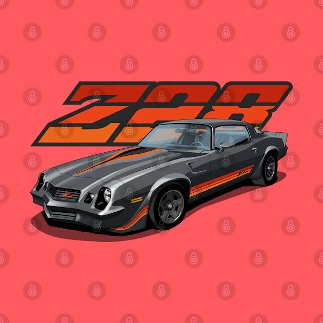 1981 Chevrolet Camaro Z28 in black by candcretro