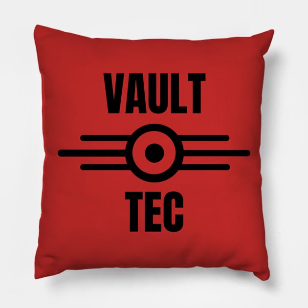 Vault Tec Large Pillow by Spatski