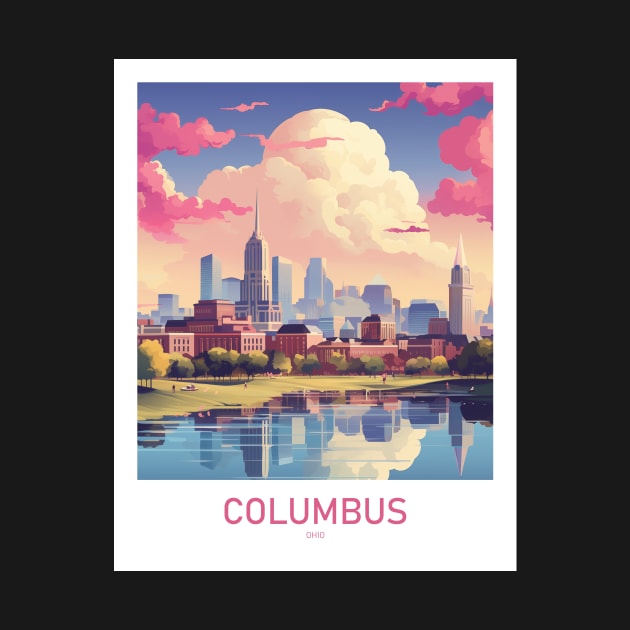 COLUMBUS by MarkedArtPrints