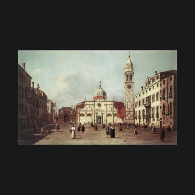 campo santa maria formosa - Canaletto by Kollagio