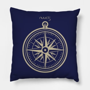 Marine nautical boat compass Pillow