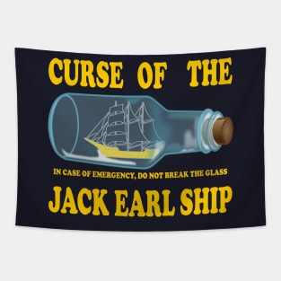 Curse of the Jack Earl Ship Tapestry