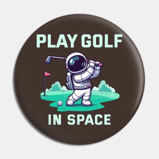 Playing golf in Space - Play with Astro Pin