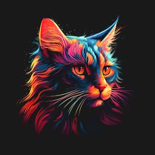 Neon Kitty #15 T-Shirt