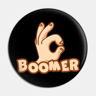 OK Boomer Pin