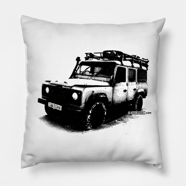 Defender Pillow by robinlund