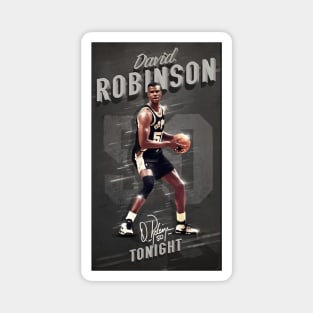 David Robinson 50 Magnet