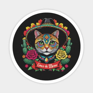 Cinco de Meow! Magnet